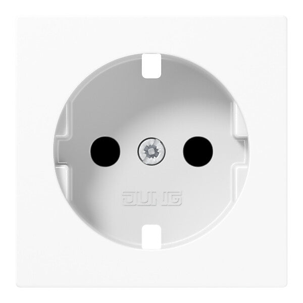 JUNG Zentralplatte aws für SCHUKO-Steckdose A 1520 KIPL WW